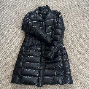 Moncler Jacket- black and missing hood. Size 3. American Size 8.